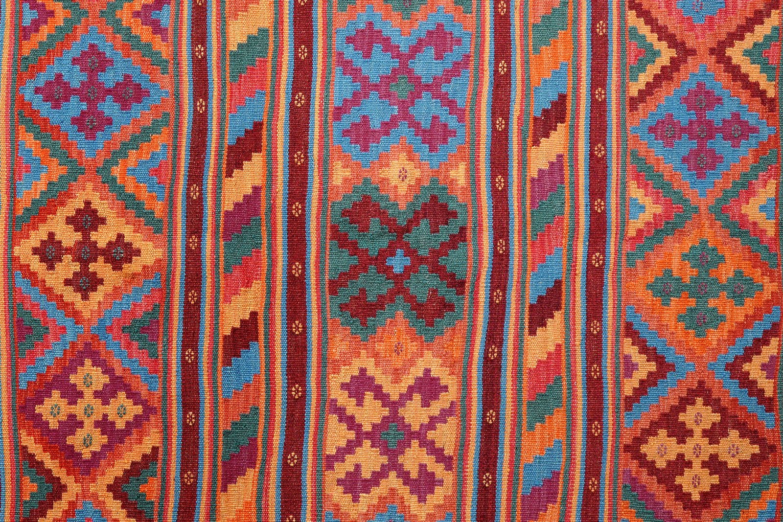 Sumak Sirdjan — Handmade, 150x232 cm, Multicolor, 100% Virgin Wool | View 5