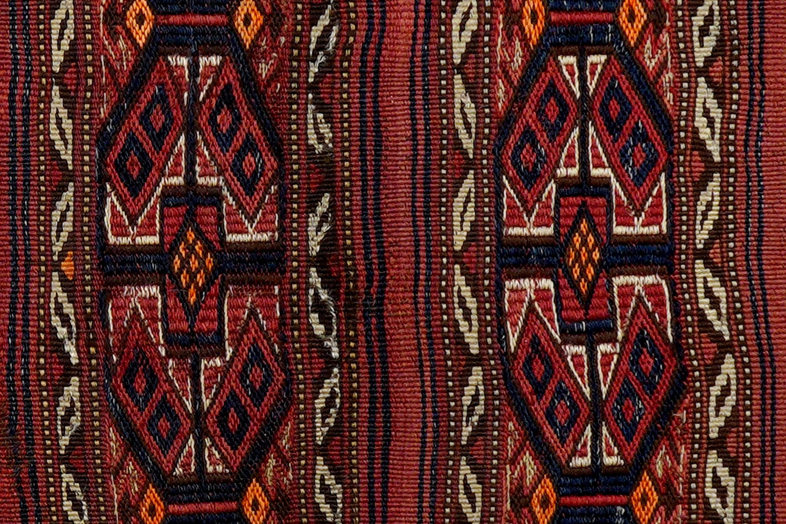 Sumak Shahsavan — Handmade, 85x81 cm, Multicolor, 100% Virgin Wool | View 5