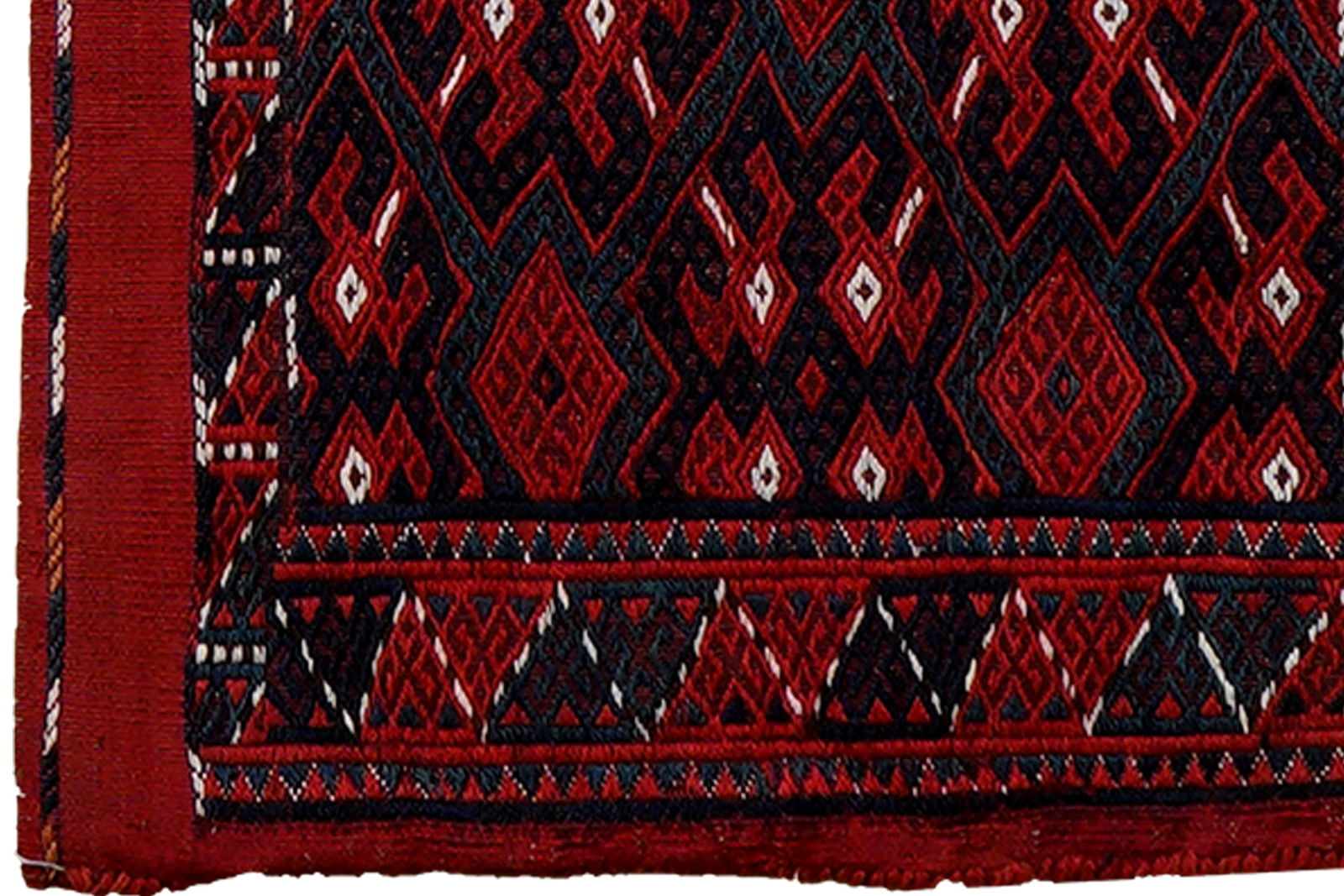 Tasche — Handgefertigt, 42x96 cm, Bunt, 100% Virgin Wool | Detail view