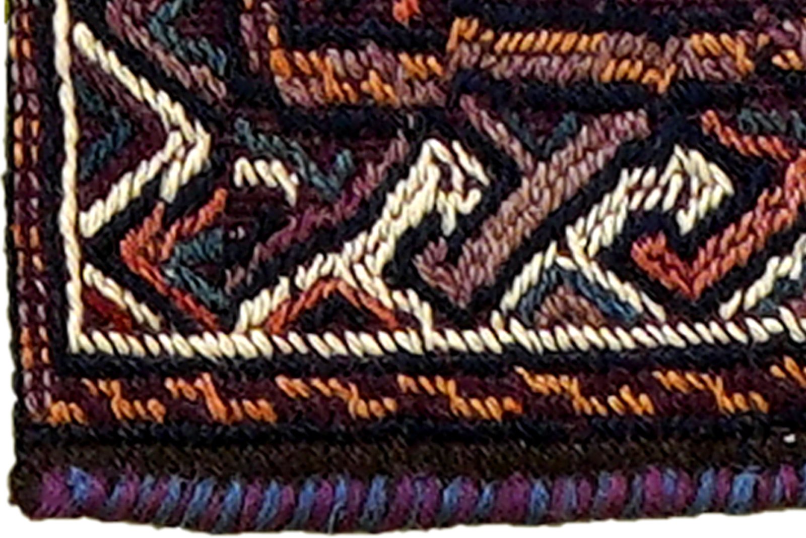 Tasche — Handmade, 48x24 cm, Multicolor, 100% Virgin Wool | View 3