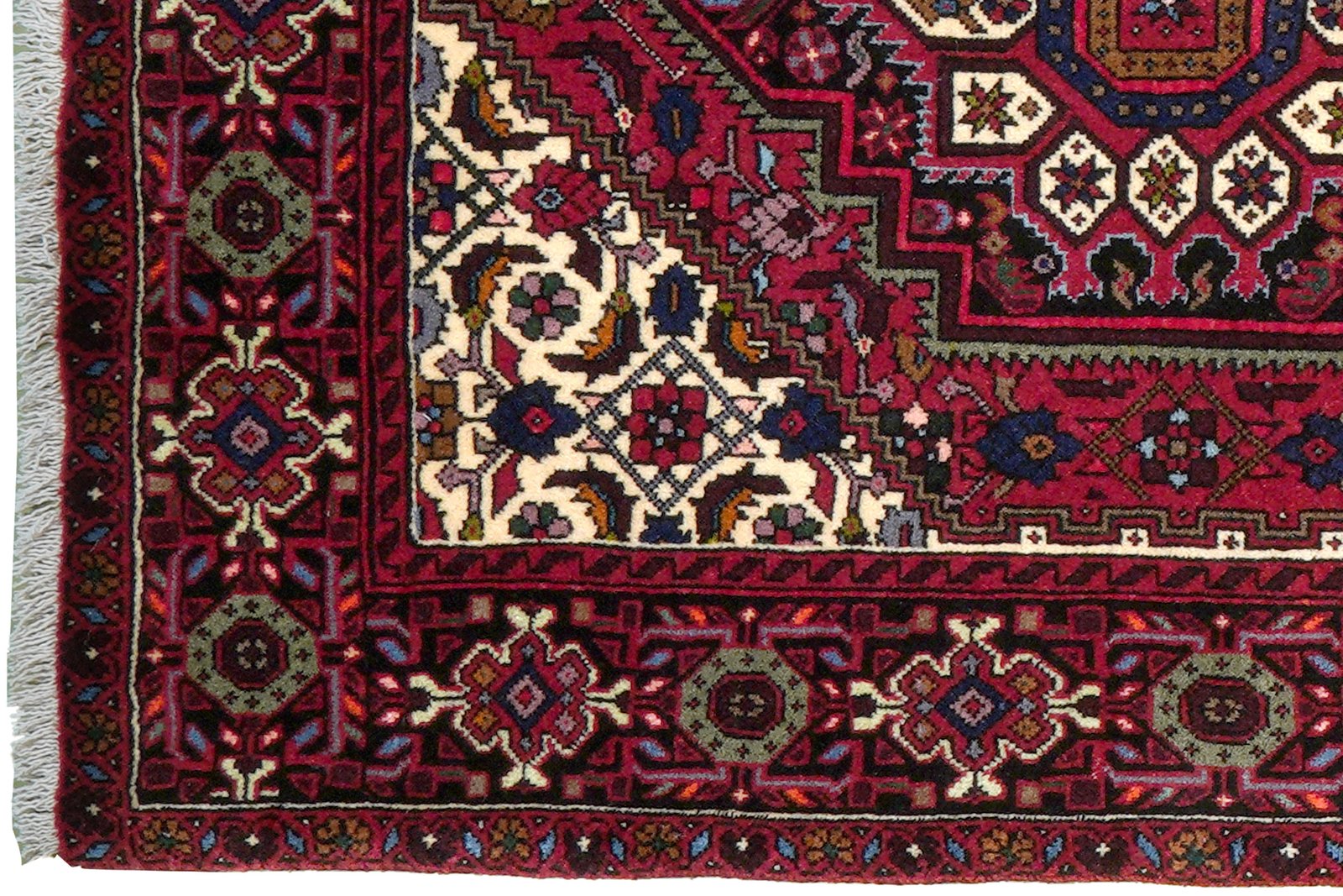 Goltuk — Hand-knotted, 81x301 cm, Red, 100% Virgin Wool | View 3