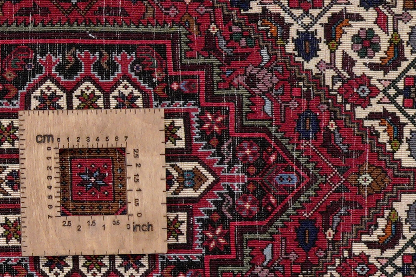 Goltuk — Hand-knotted, 81x301 cm, Red, 100% Virgin Wool | View 8