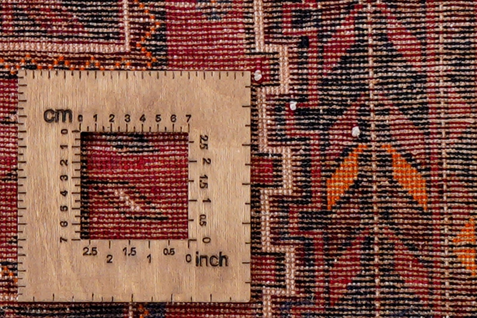 Afshar — Hand-knotted, 165x228 cm, Red, 100% Virgin Wool | View 8