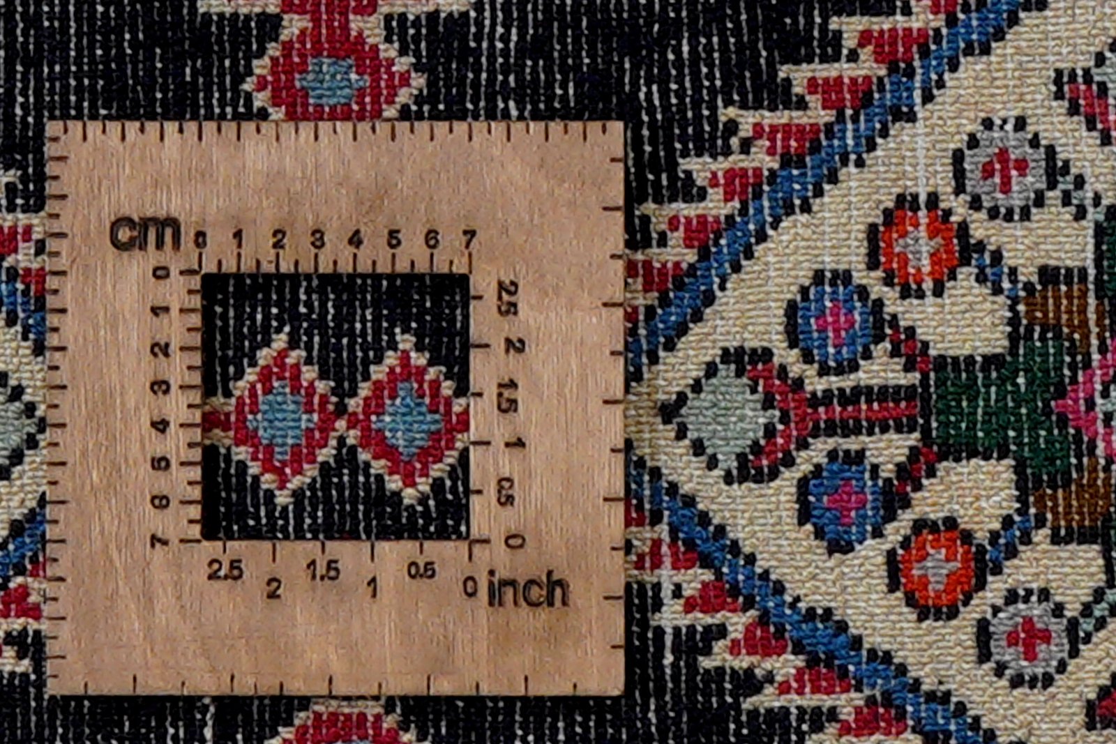 Hamadan — Hand-knotted, 73x192 cm, Blue, 100% Virgin Wool | View 8