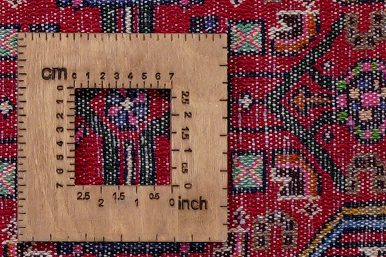 Assadabad — Hand-knotted, 79x290 cm, Beige, 100% Virgin Wool | View 8