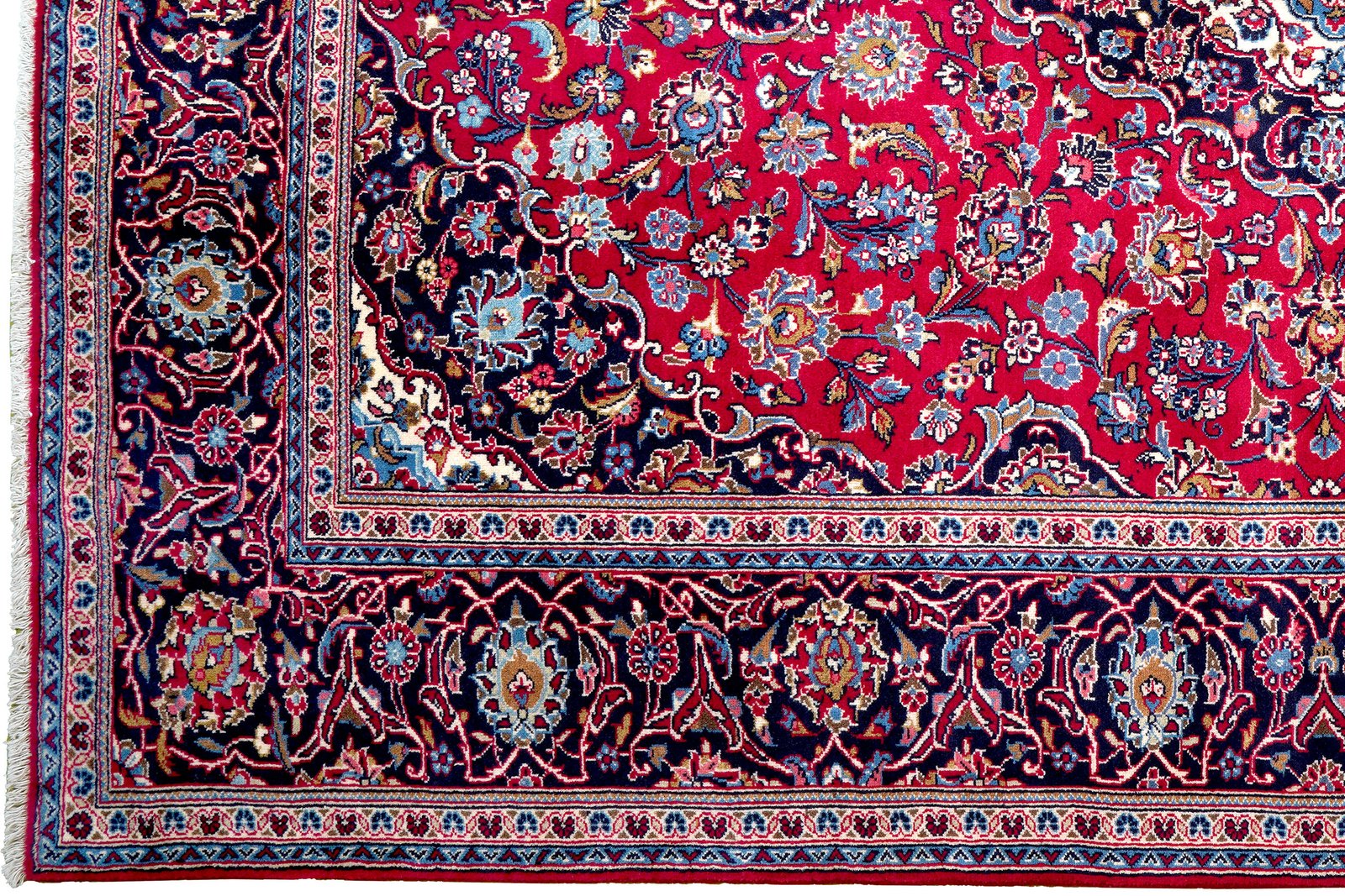 Ardakan — Hand-knotted, 200x309 cm, Red, 100% Virgin Wool | View 3