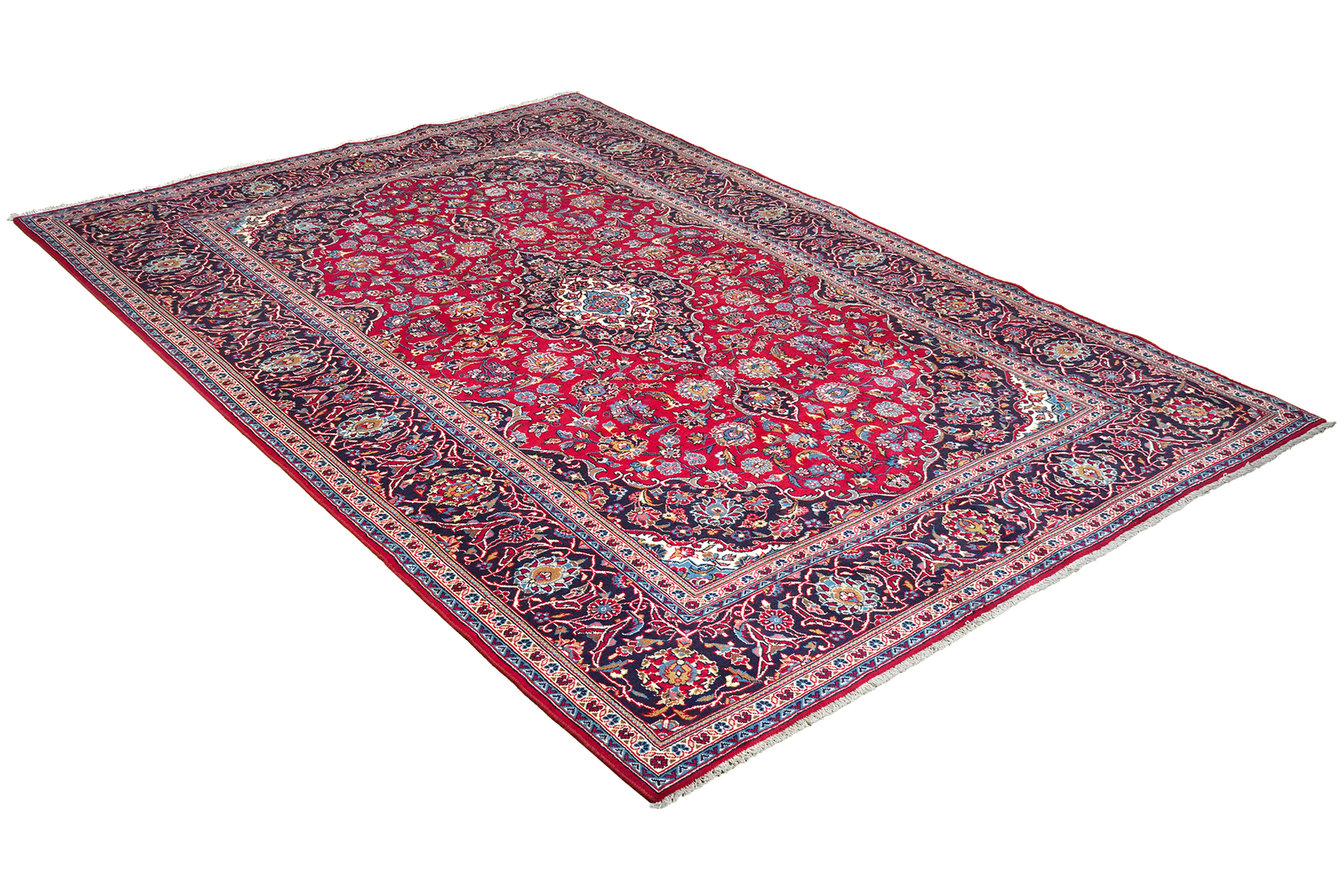 Ardakan — Hand-knotted, 200x309 cm, Red, 100% Virgin Wool | View 4