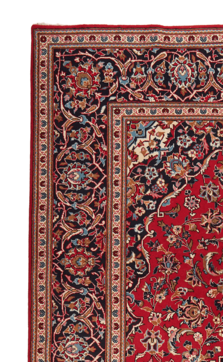 Ardakan — Hand-knotted, 196x306 cm, Red, 100% Virgin Wool | View 3