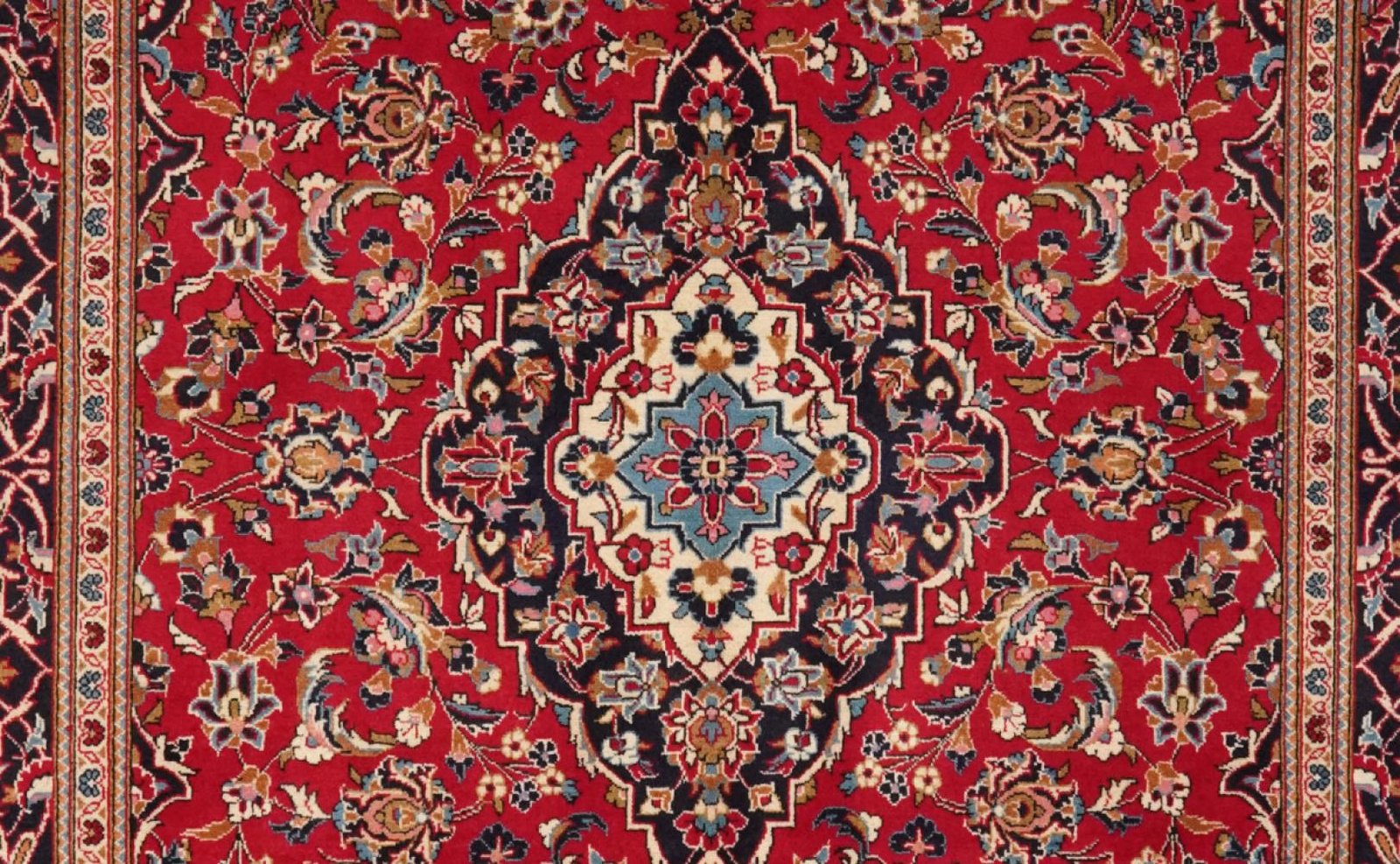 Ardakan — Hand-knotted, 196x306 cm, Red, 100% Virgin Wool | View 4
