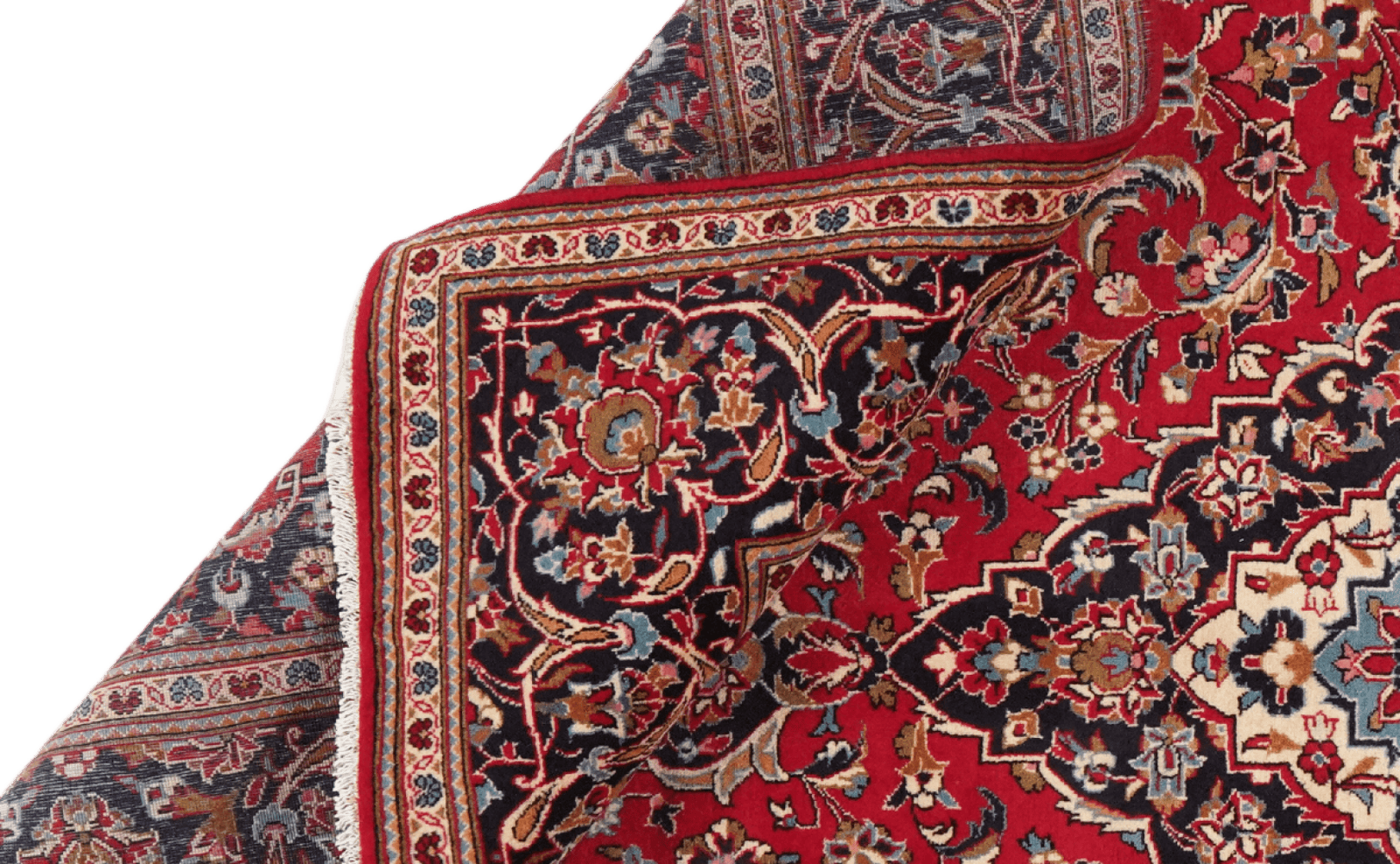 Ardakan — Hand-knotted, 196x306 cm, Red, 100% Virgin Wool | View 7
