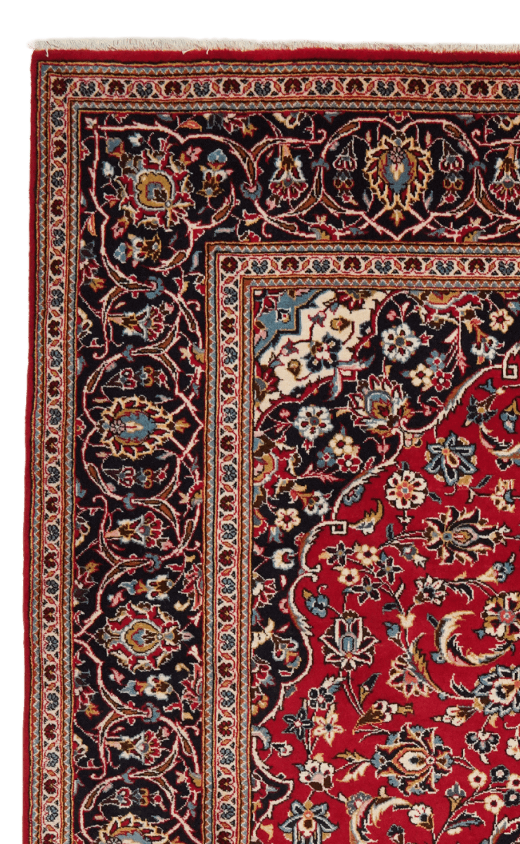 Ardakan — Hand-knotted, 200x295 cm, Red, 100% Virgin Wool | View 3