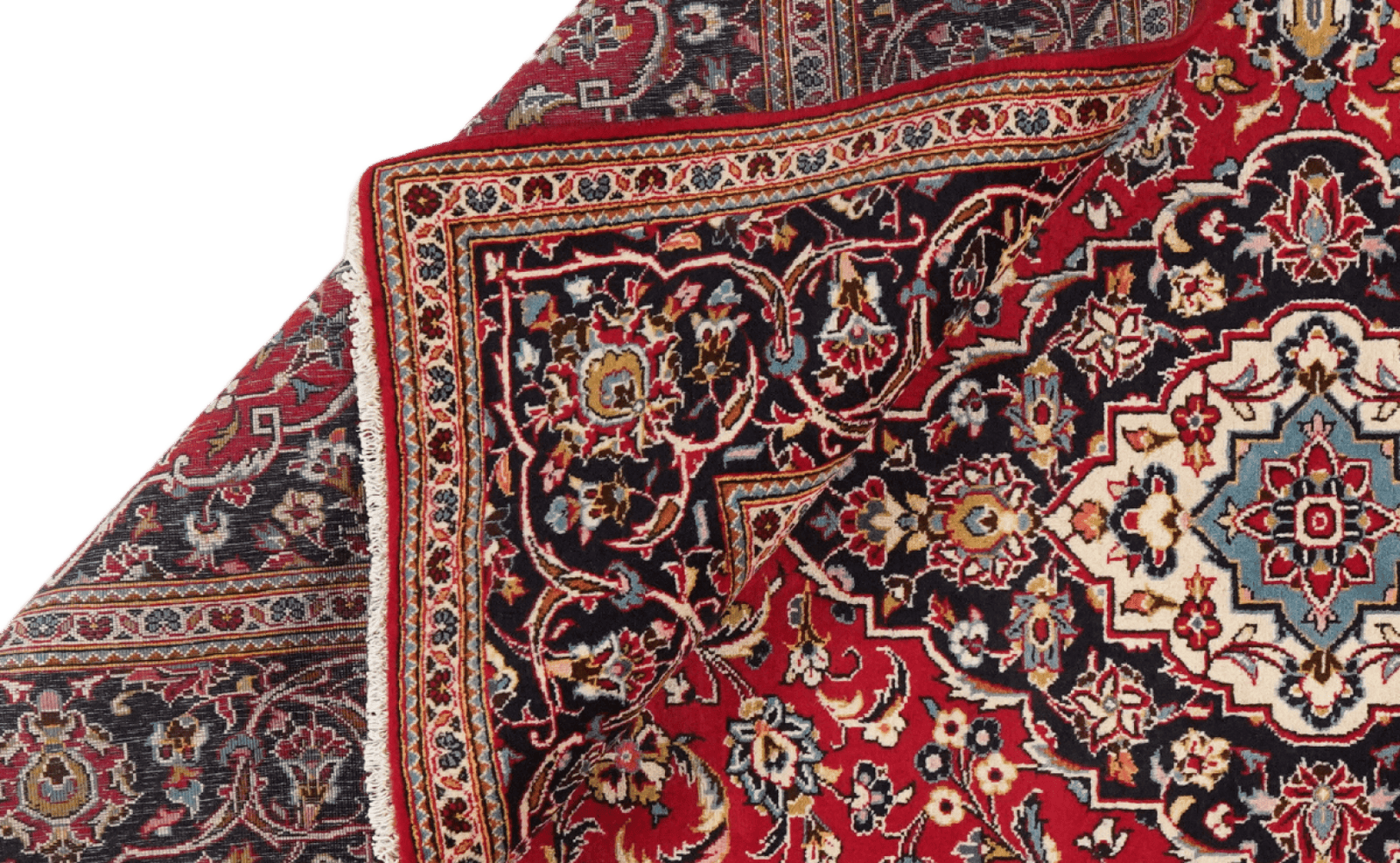 Ardakan — Hand-knotted, 200x295 cm, Red, 100% Virgin Wool | View 7