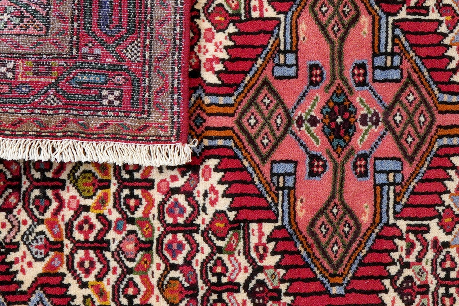 Assadabad — Hand-knotted, 80x116 cm, Beige, 100% Virgin Wool | View 7