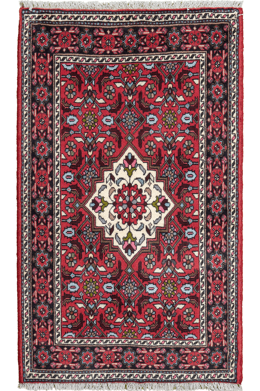Goltuk — Hand-knotted, 61x102 cm, Red, 100% Virgin Wool | Main view