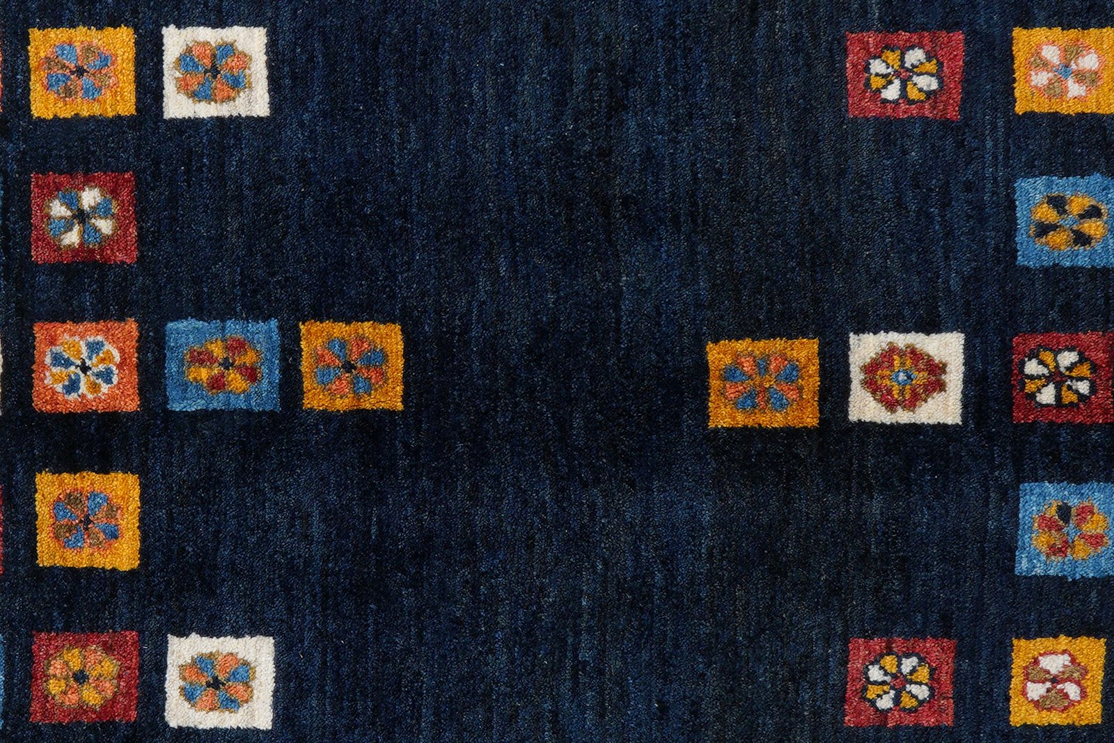 Rizbaf — Hand-knotted, 125x182 cm, Blue, 100% Virgin Wool | View 6