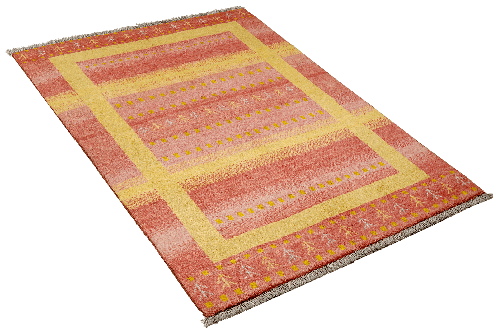 Rizbaf — Hand-knotted, 105x157 cm, Multicolor, 100% Virgin Wool | View 4