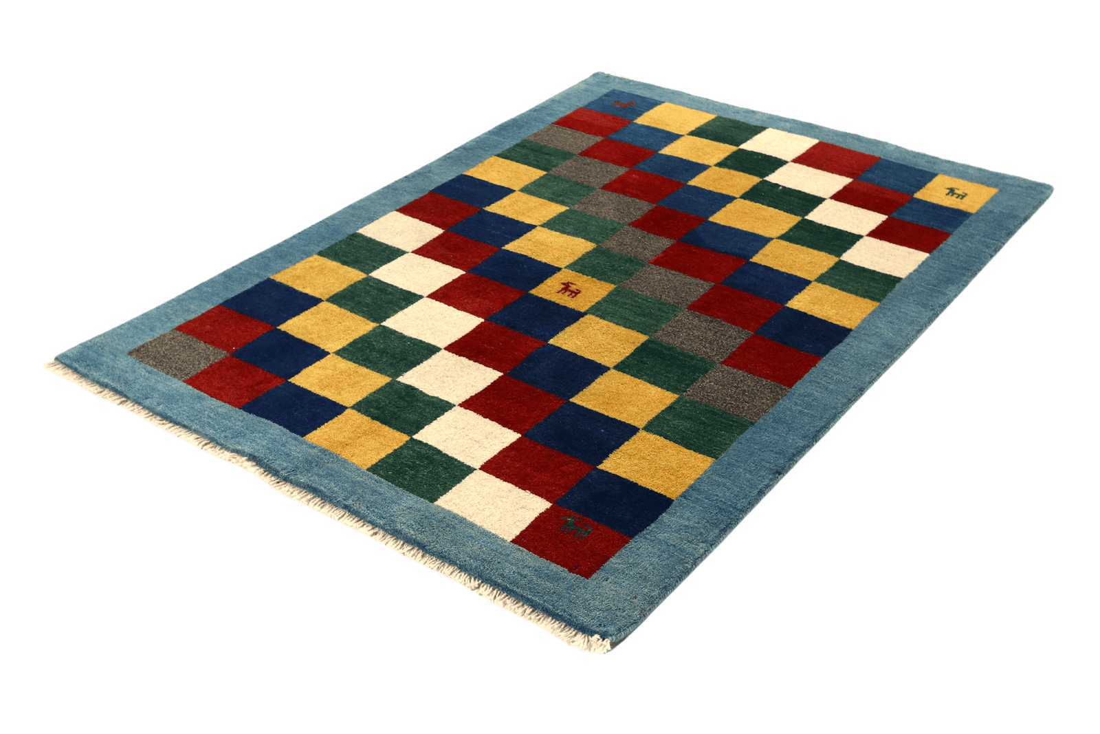 Rizbaf — Hand-knotted, 107x175 cm, Multicolor, 100% Virgin Wool | View 6