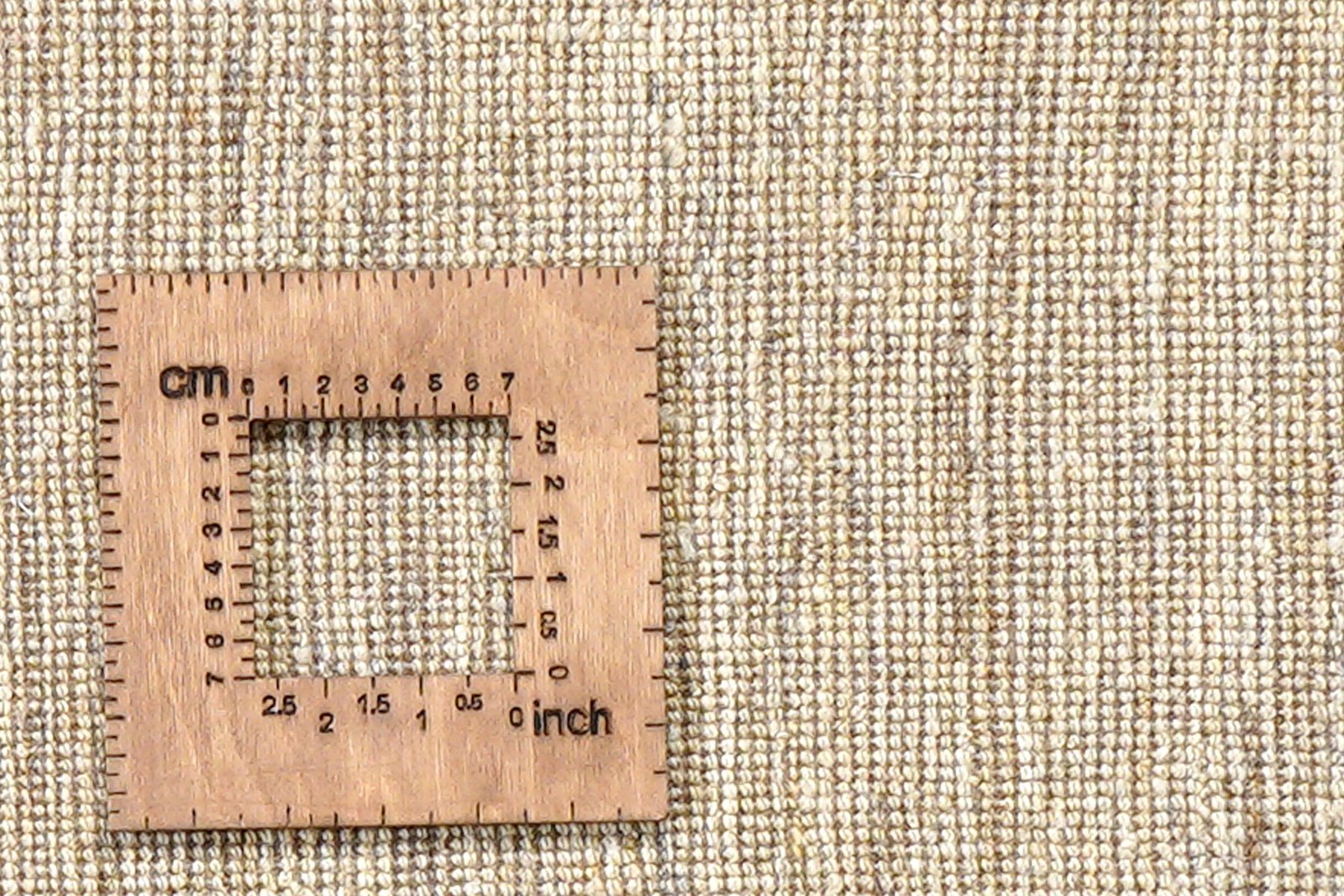 Gabbeh — Hand-knotted, 88x128 cm, Beige, 100% Virgin Wool | View 8