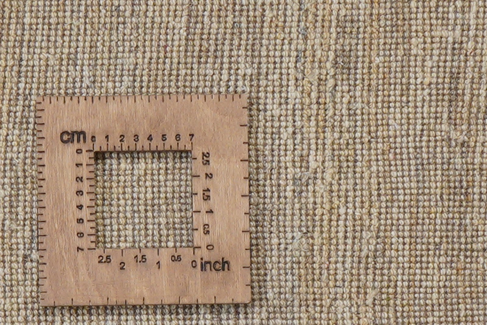 Gabbeh — Hand-knotted, 85x116 cm, Beige, 100% Virgin Wool | View 8