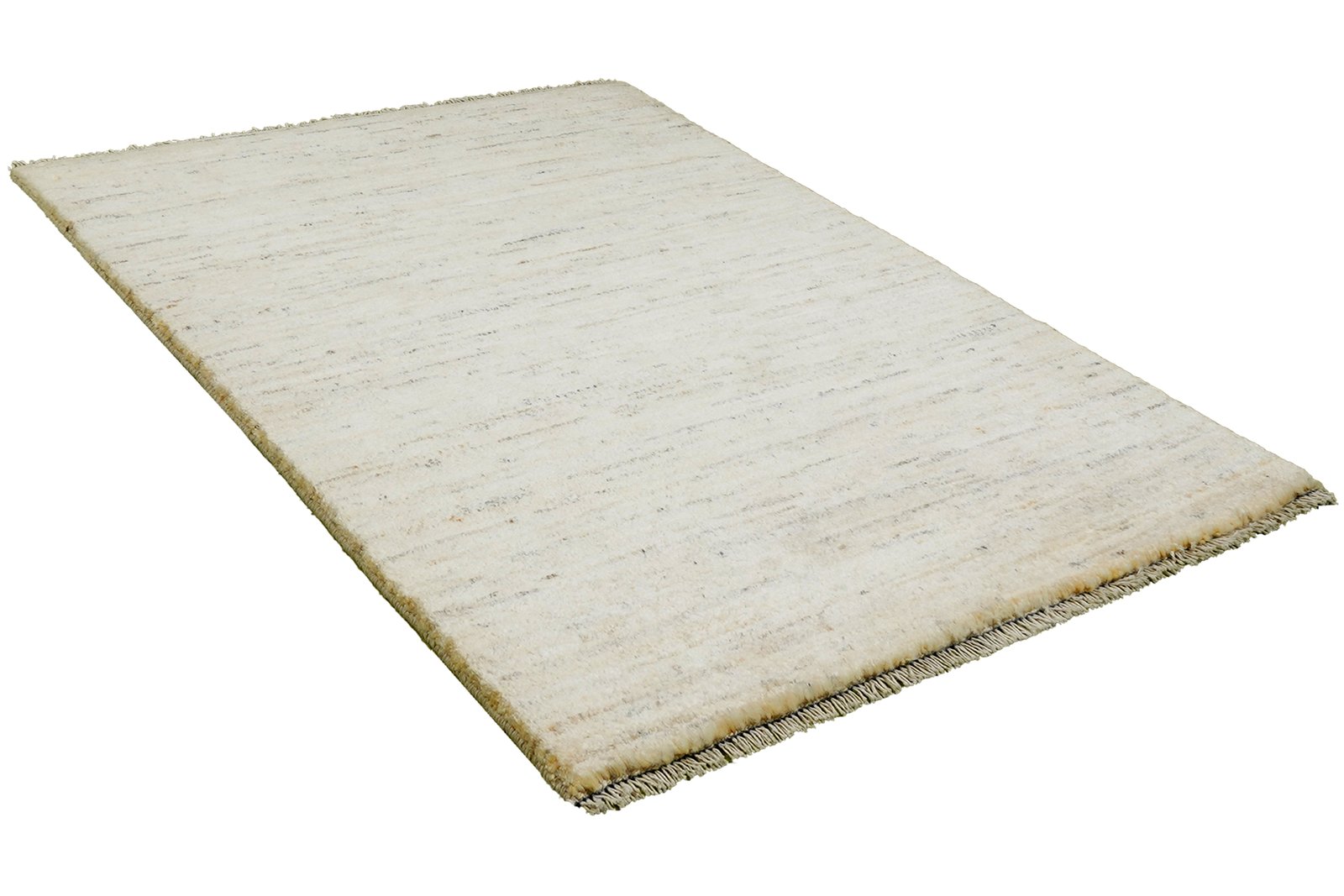 Gabbeh — Hand-knotted, 82x127 cm, Beige, 100% Virgin Wool | View 4