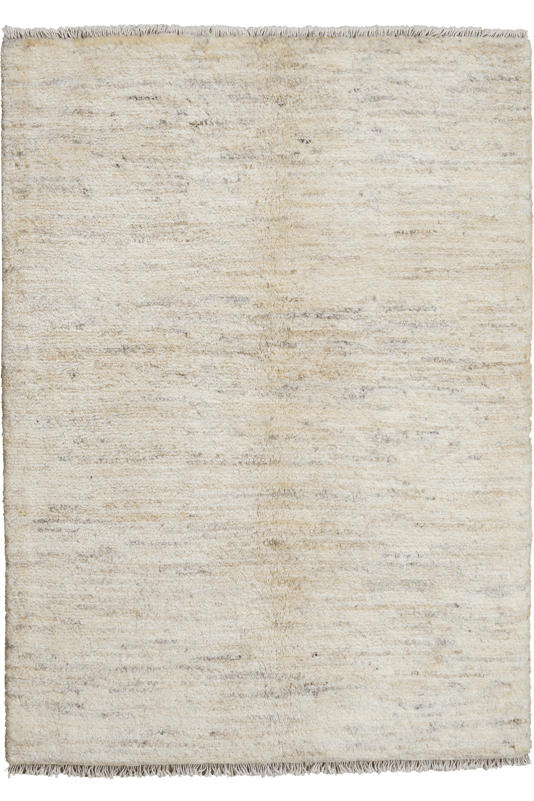 Gabbeh — Hand-knotted, 85x117 cm, Beige, 100% Virgin Wool | Main view