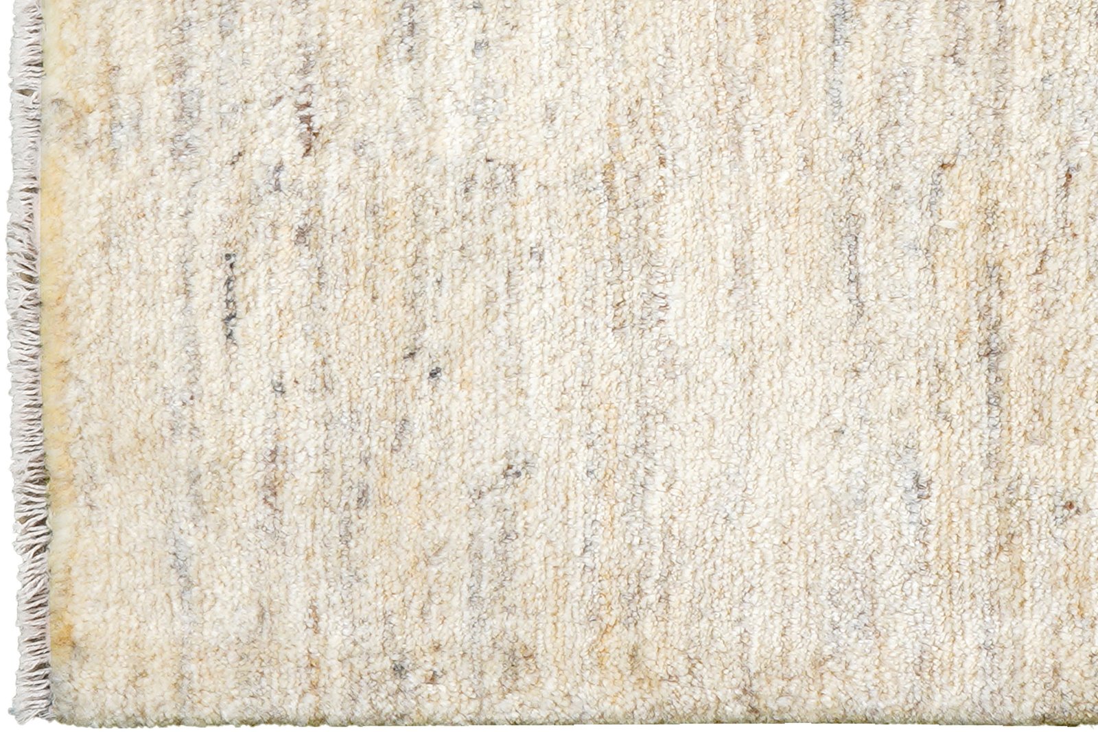 Gabbeh — Hand-knotted, 85x117 cm, Beige, 100% Virgin Wool | View 3