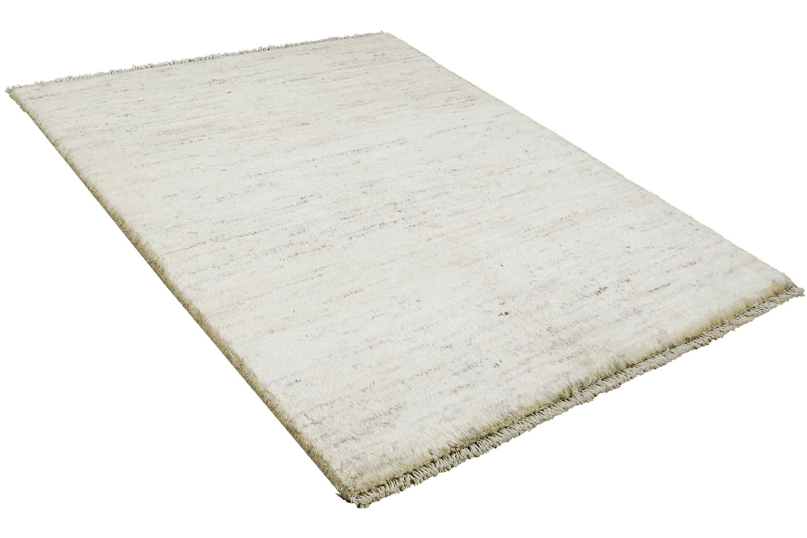 Gabbeh — Hand-knotted, 85x117 cm, Beige, 100% Virgin Wool | View 4