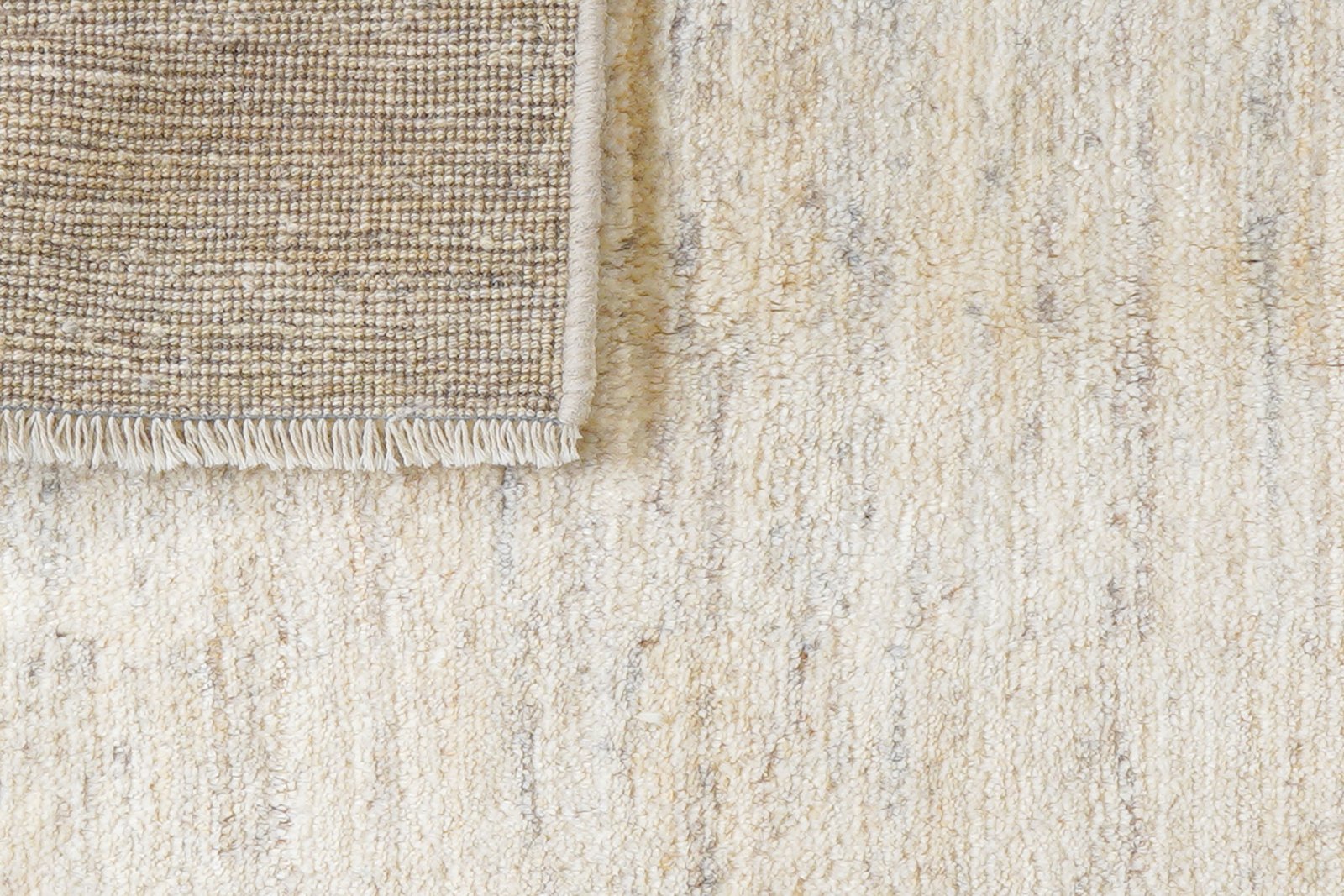 Gabbeh — Hand-knotted, 85x117 cm, Beige, 100% Virgin Wool | View 7