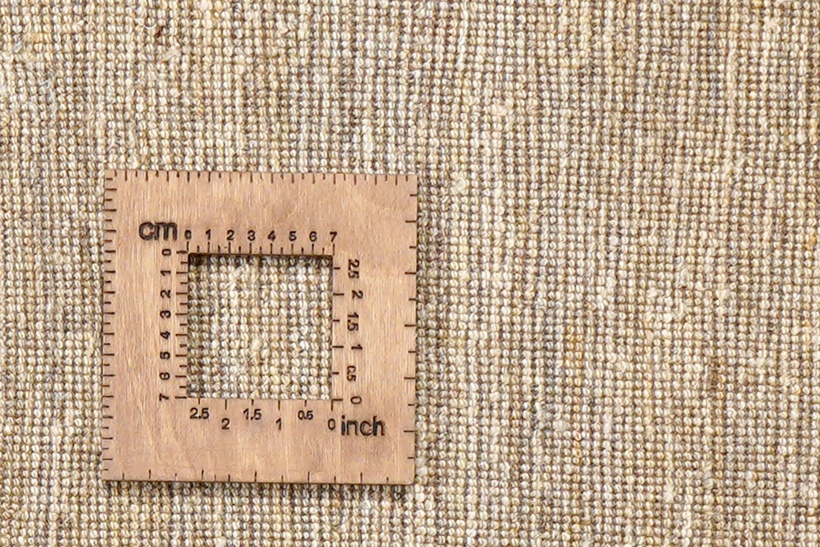 Gabbeh — Hand-knotted, 85x117 cm, Beige, 100% Virgin Wool | View 8