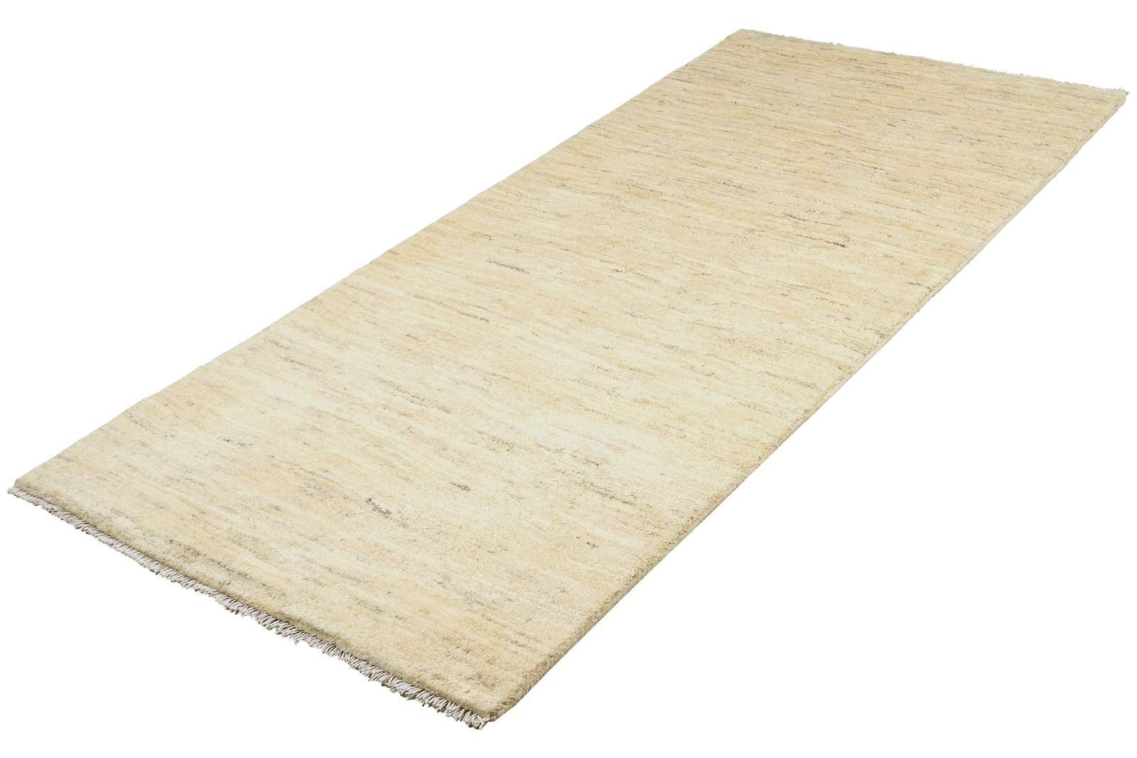 Gabbeh — Hand-knotted, 86x204 cm, Beige, 100% Virgin Wool | View 5
