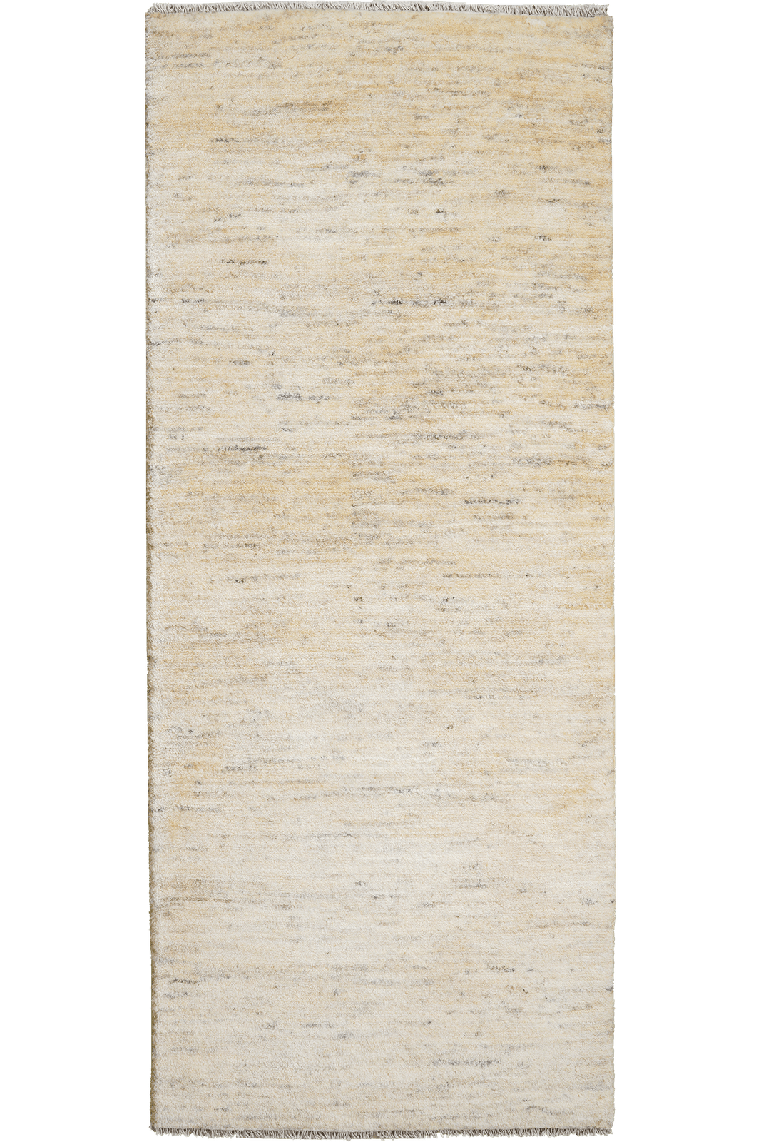 Gabbeh — Hand-knotted, 82x197 cm, Beige, 100% Virgin Wool | Main view