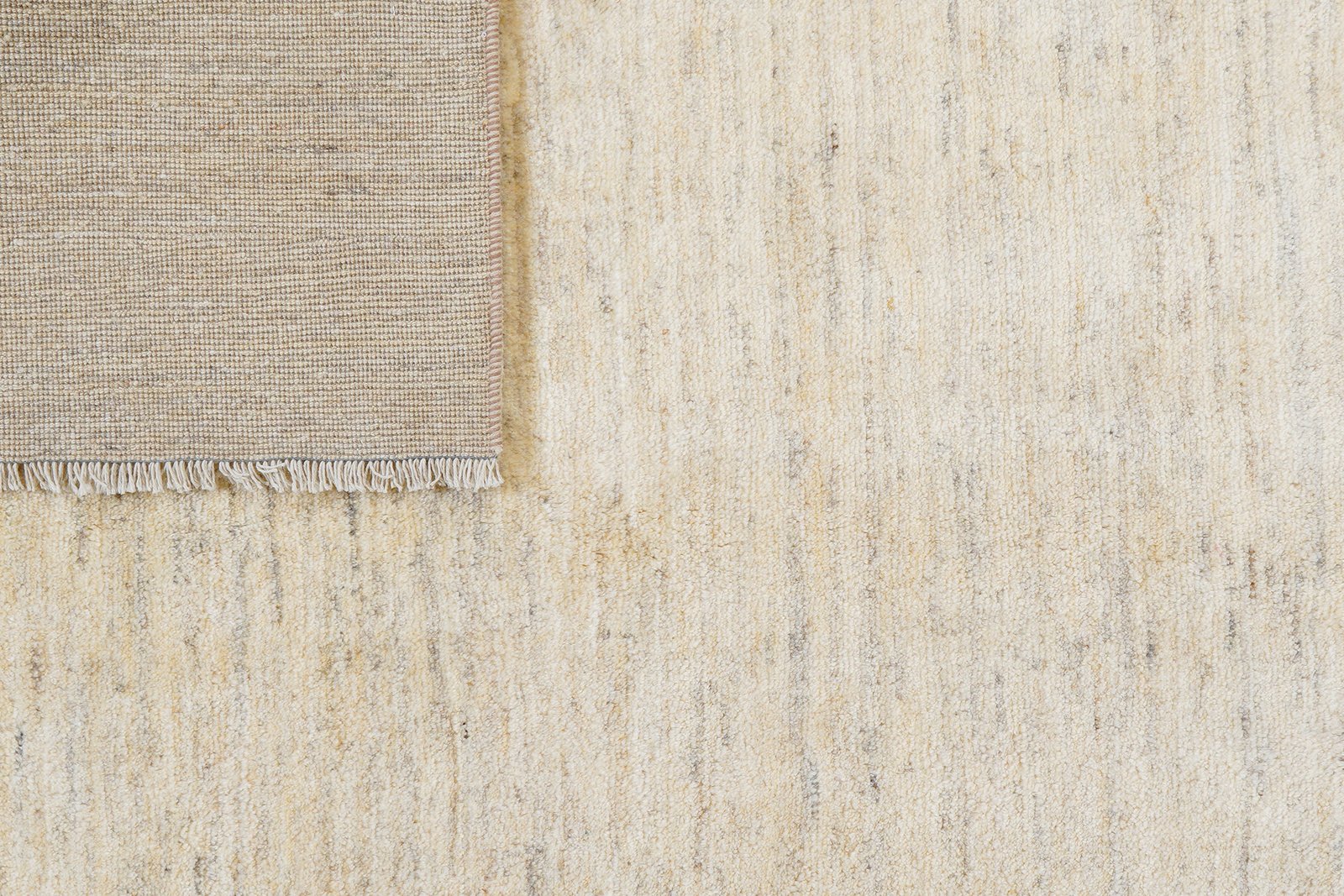 Gabbeh — Hand-knotted, 206x295 cm, Beige, 100% Virgin Wool | View 7