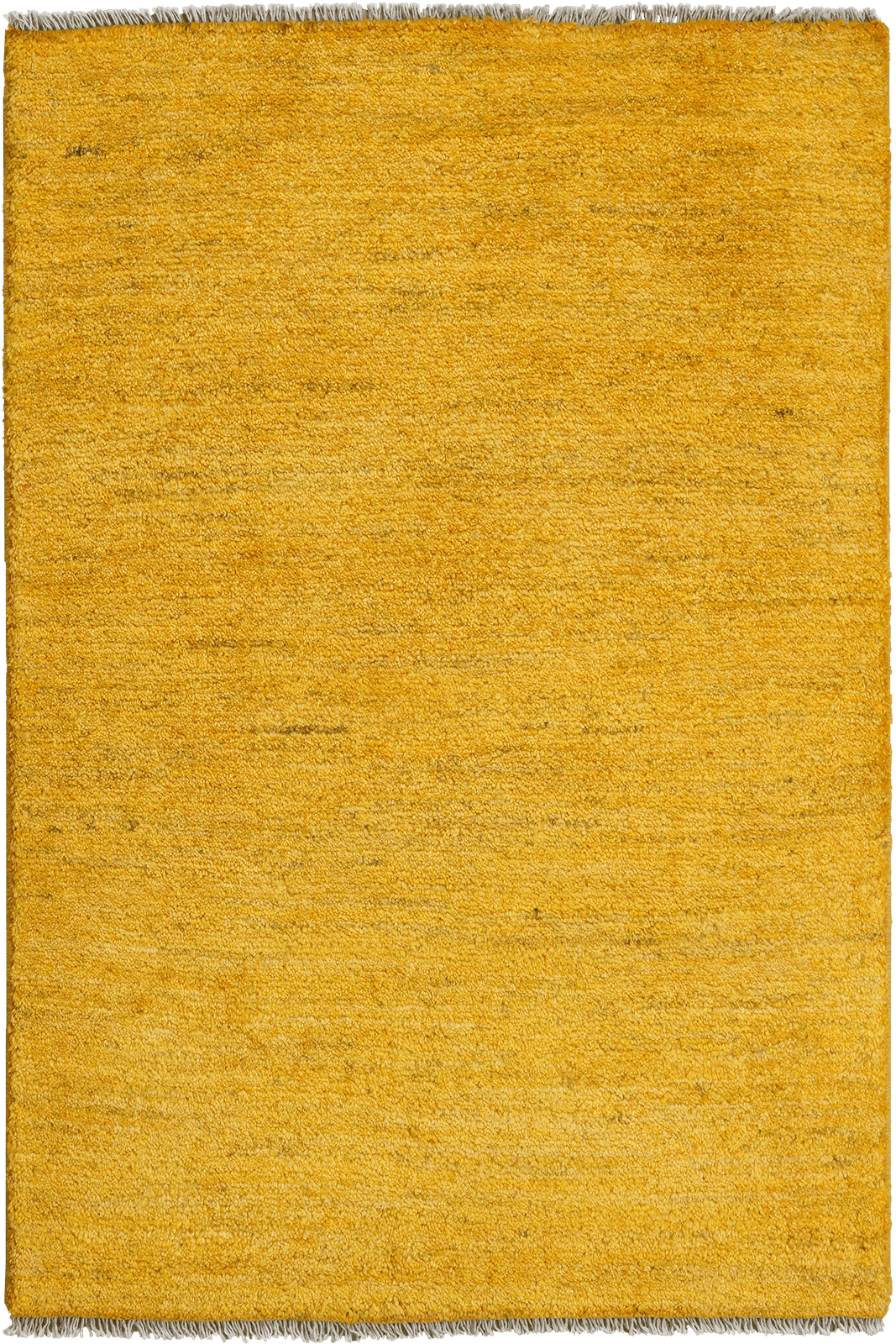 Gabbeh — Hand-knotted, 81x119 cm, Yellow, 100% Virgin Wool | Main view