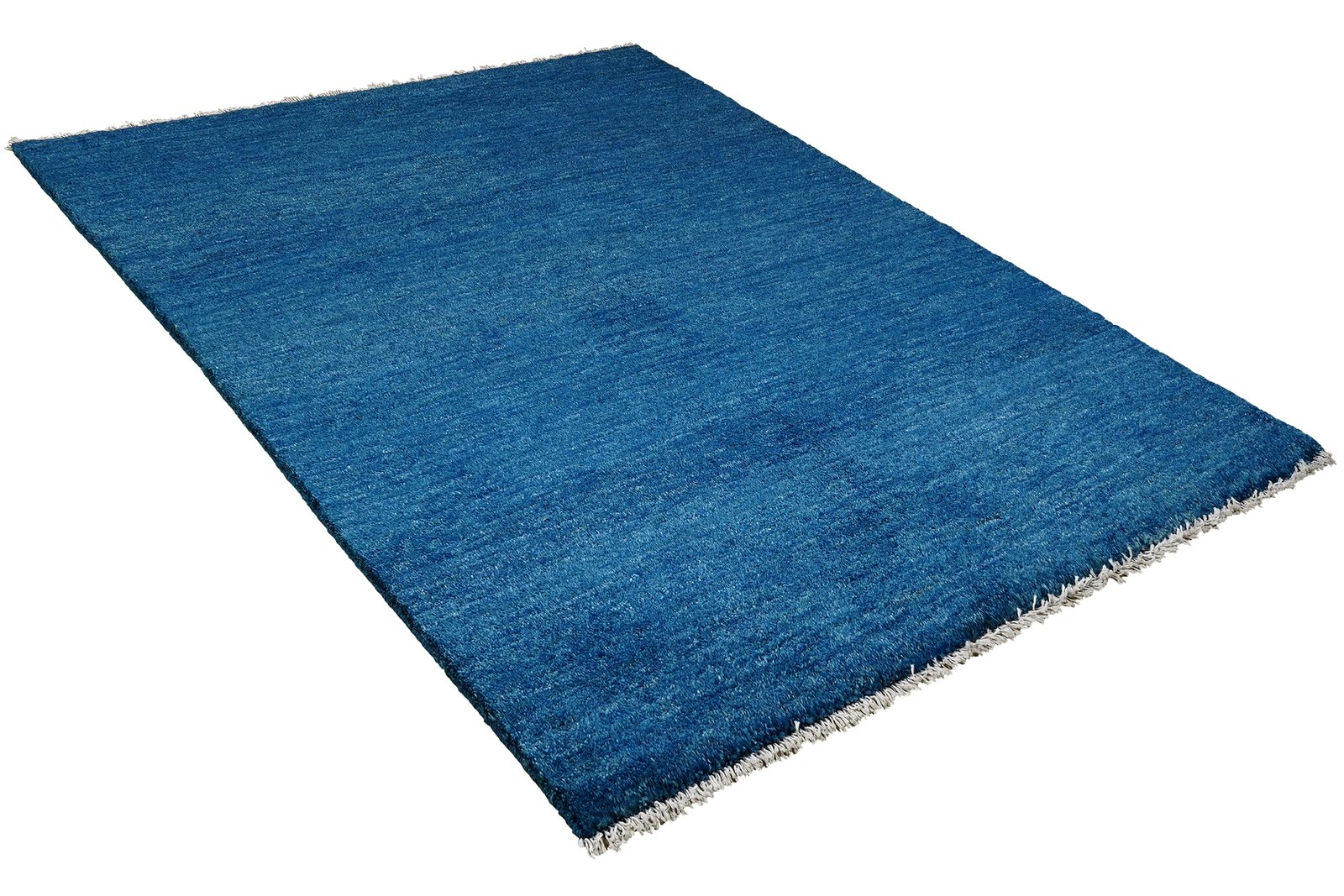 Gabbeh — Hand-knotted, 139x180 cm, Blue, 100% Virgin Wool | View 4