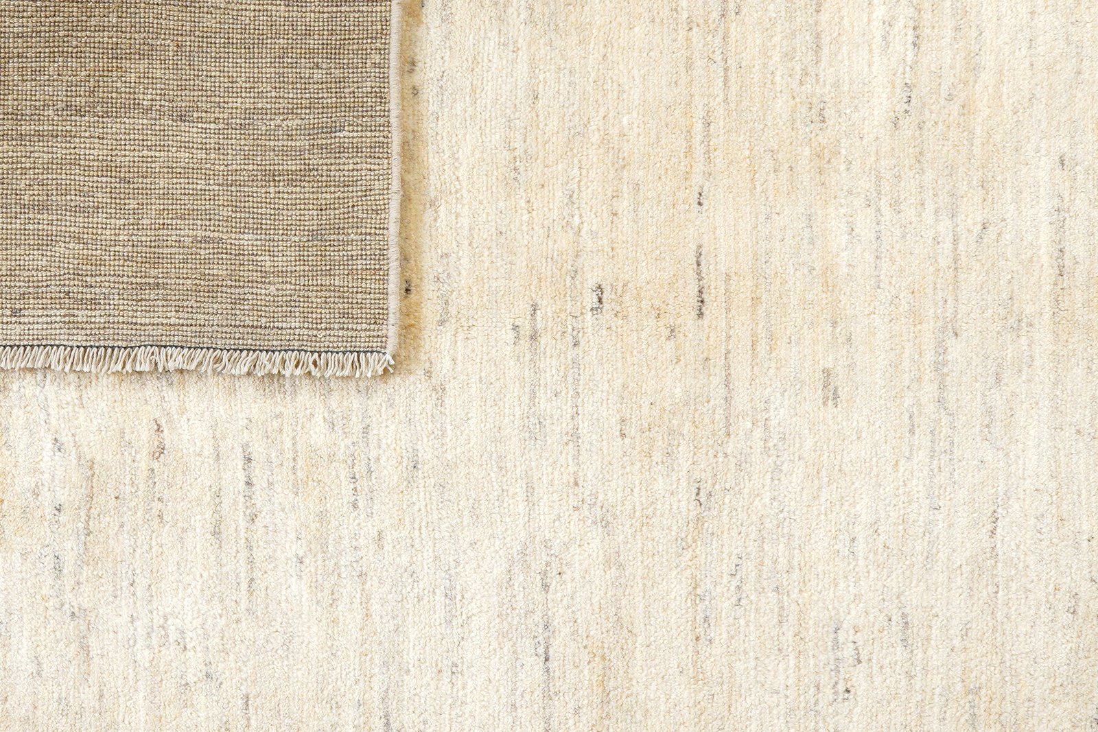 Gabbeh — Hand-knotted, 158x204 cm, Beige, 100% Virgin Wool | View 7