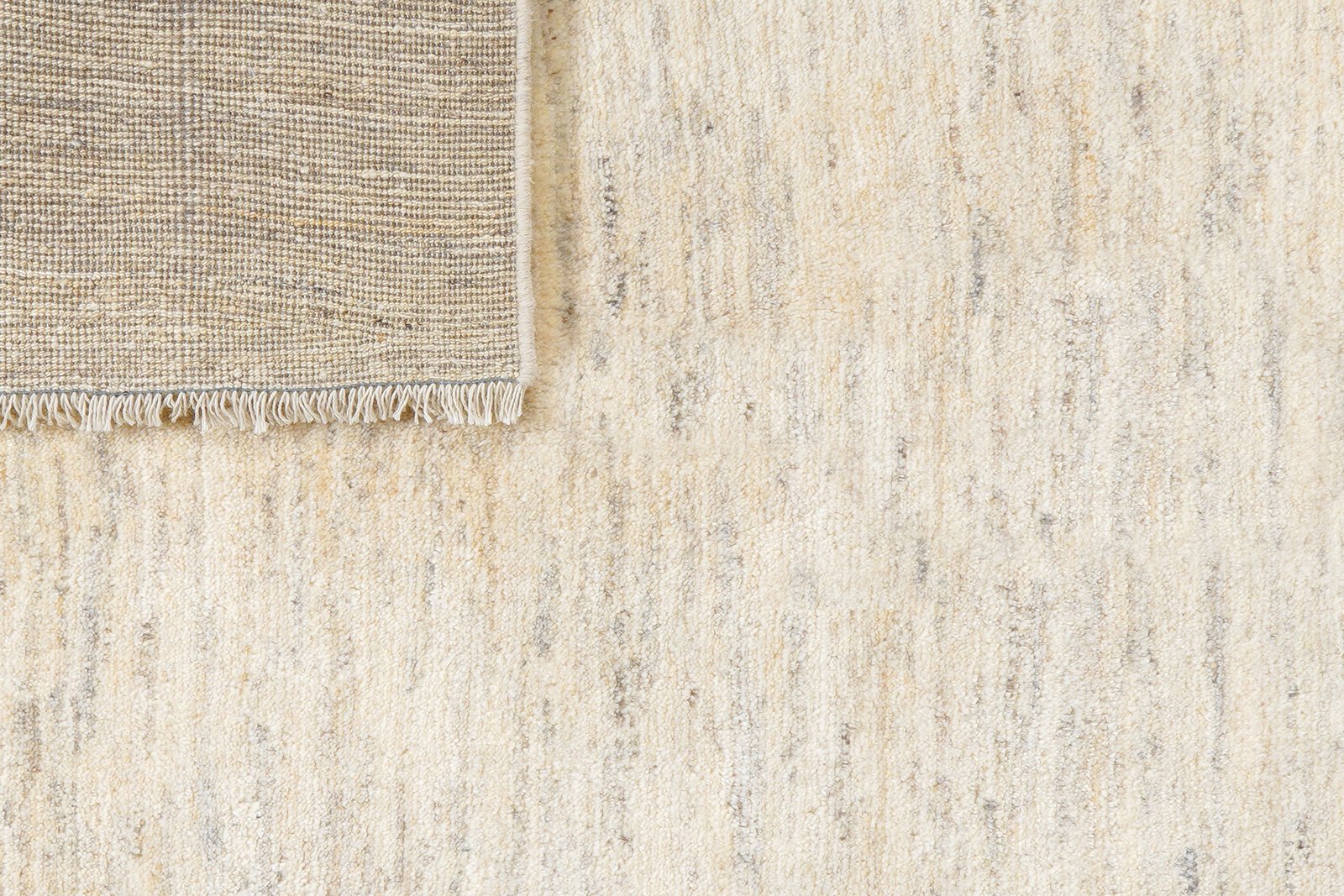 Gabbeh — Hand-knotted, 144x182 cm, Beige, 100% Virgin Wool | View 7