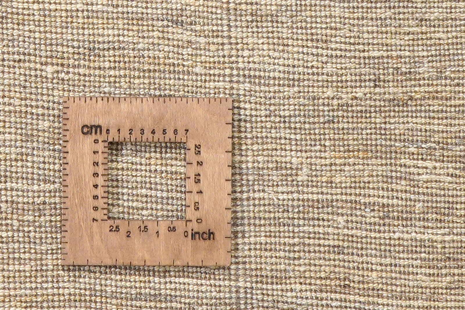 Gabbeh — Hand-knotted, 144x182 cm, Beige, 100% Virgin Wool | View 8