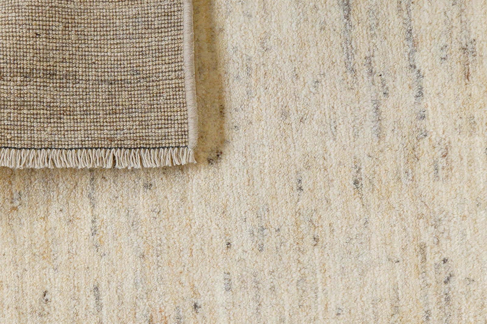 Gabbeh — Hand-knotted, 86x126 cm, Beige, 100% Virgin Wool | View 7
