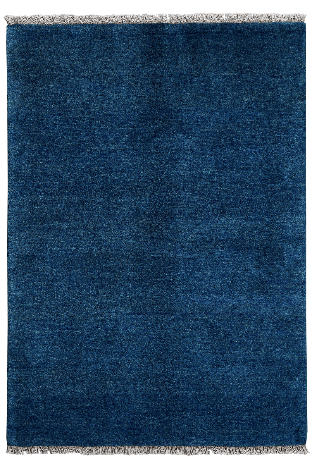 Gabbeh — Hand-knotted, 104x147 cm, Blue, 100% Virgin Wool | Main view
