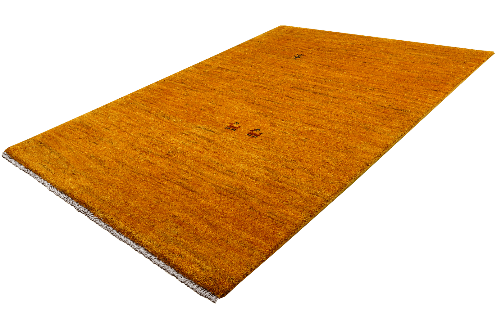 Gabbeh — Hand-knotted, 95x147 cm, Yellow, 100% Virgin Wool | View 5