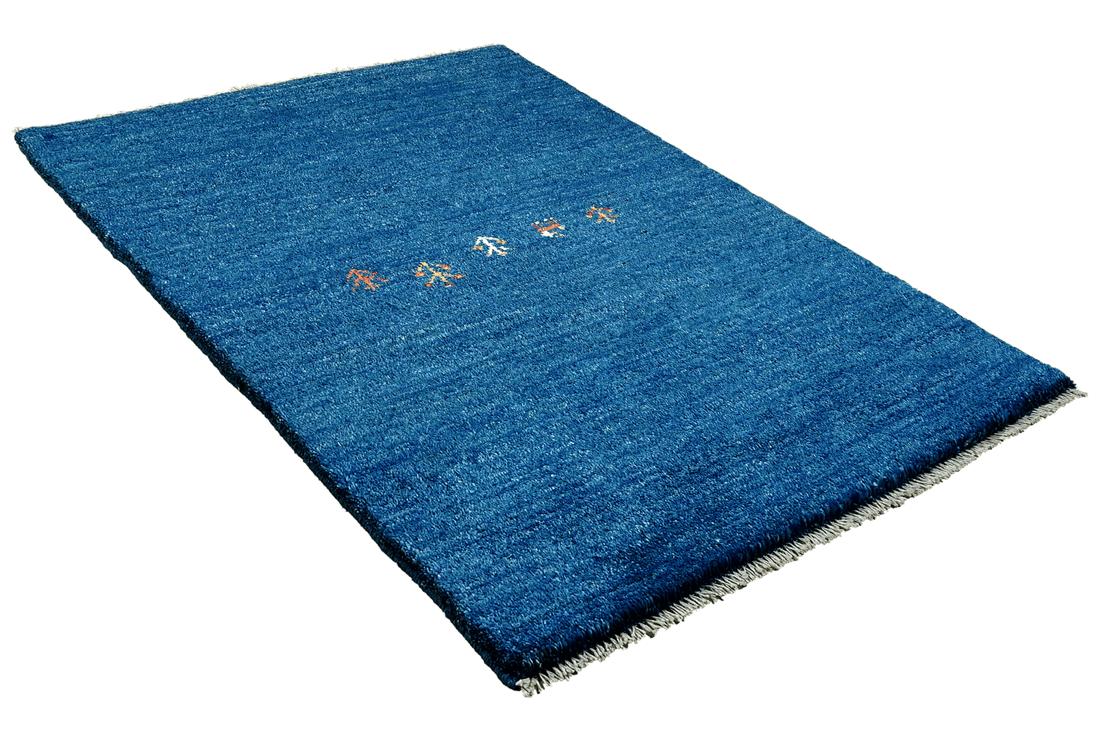 Gabbeh — Hand-knotted, 78x131 cm, Blue, 100% Virgin Wool | View 4
