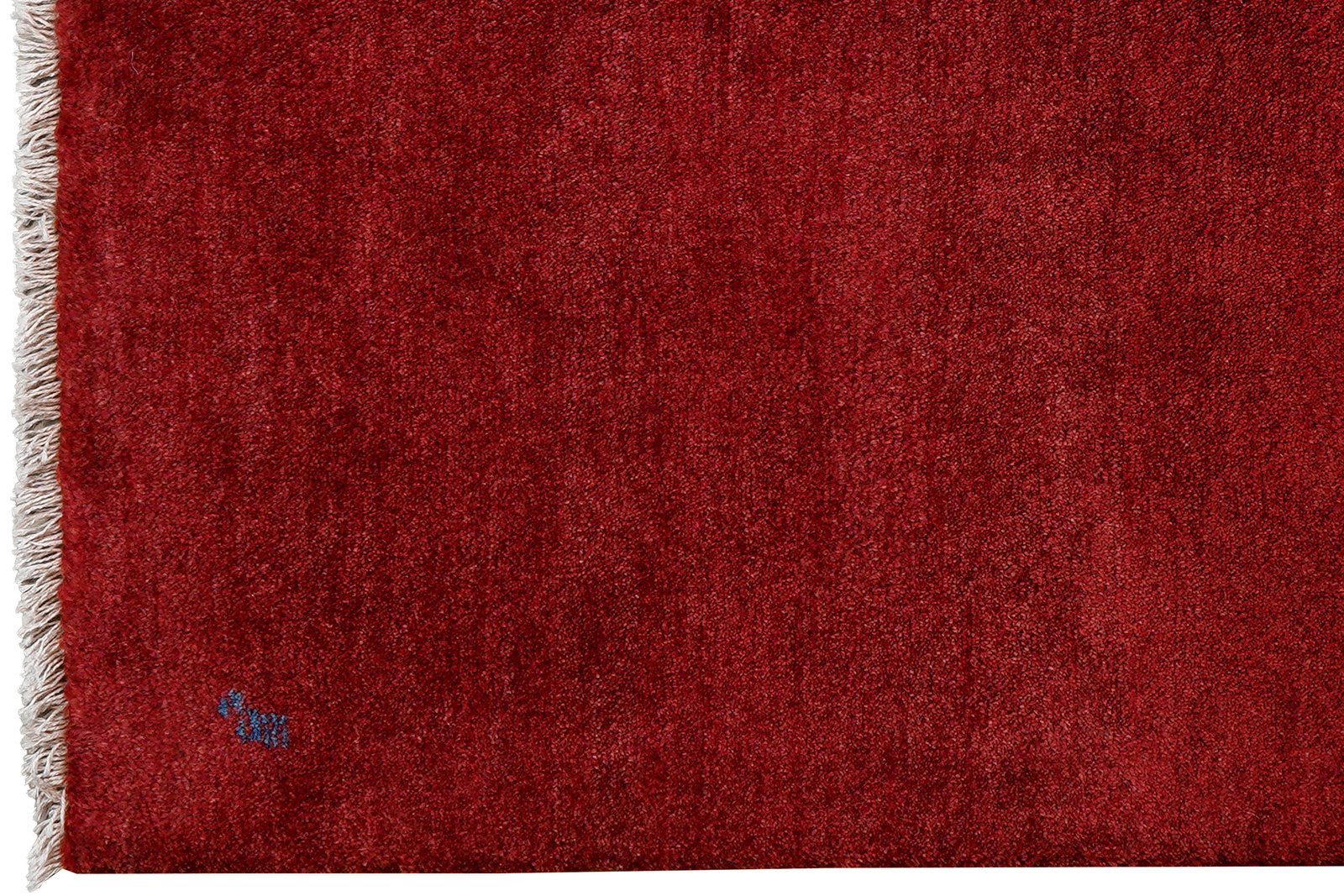 Gabbeh — Hand-knotted, 104x151 cm, Red, 100% Virgin Wool | View 3