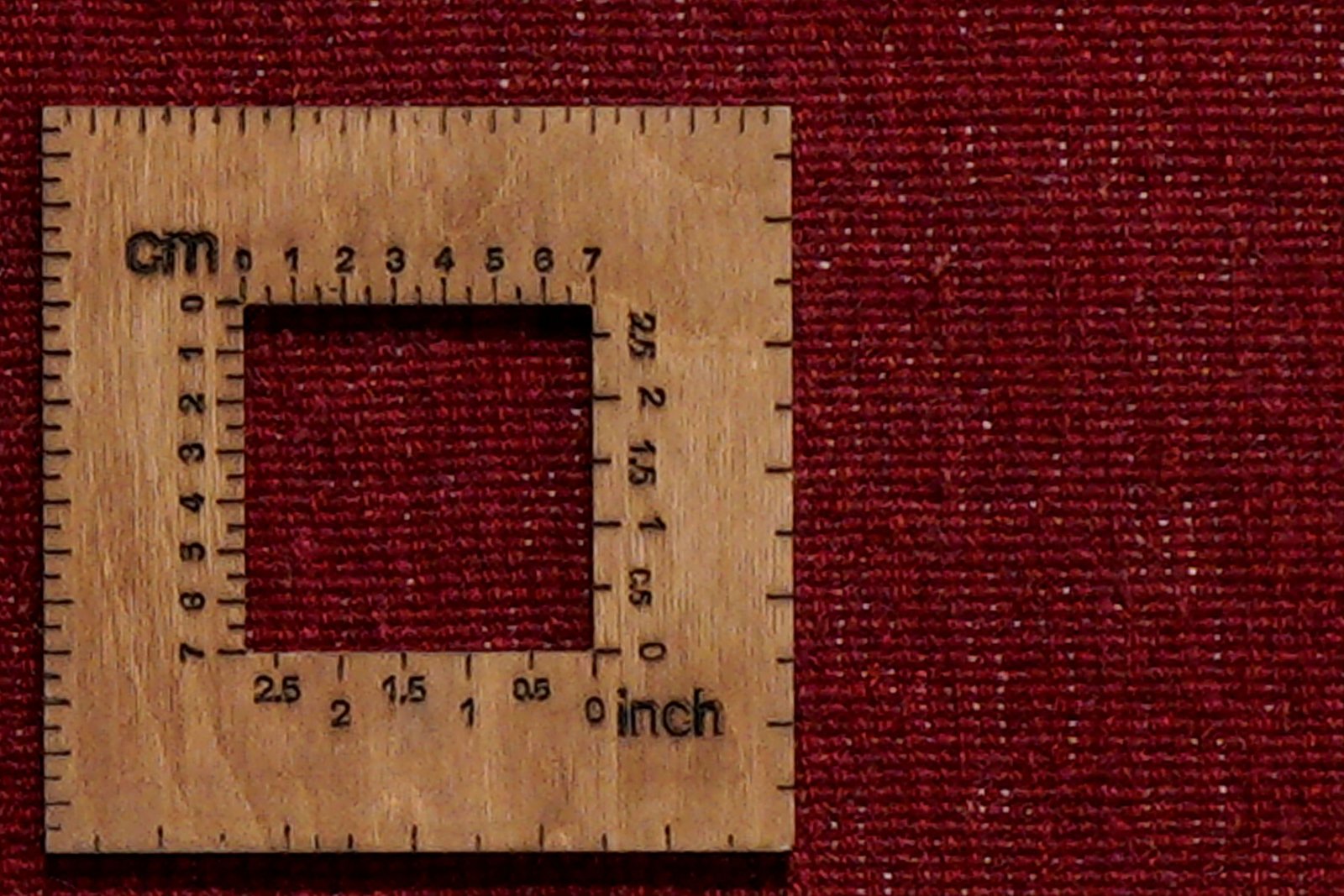 Gabbeh — Hand-knotted, 104x151 cm, Red, 100% Virgin Wool | View 8