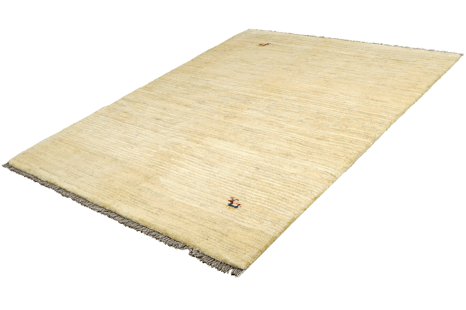Gabbeh — Hand-knotted, 102x156 cm, Beige, 100% Virgin Wool | View 5