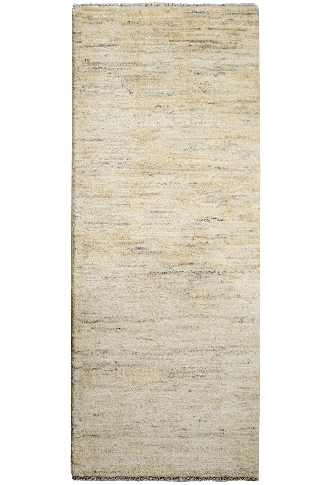 Gabbeh — Hand-knotted, 76x192 cm, Beige, 100% Virgin Wool | Main view