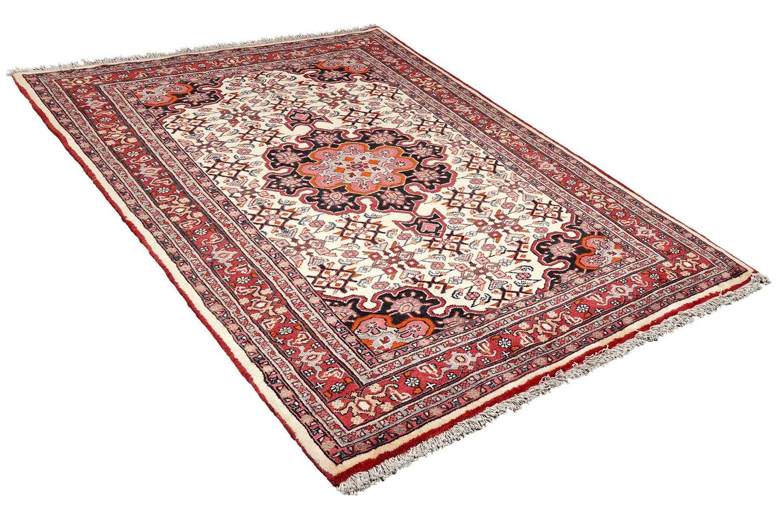 Bidjar Zandjan — Hand-knotted, 107x161 cm, Multicolor, 100% Virgin Wool | View 4
