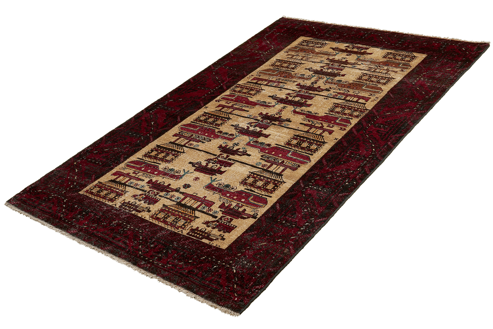 Heritage — Hand-knotted, 103x192 cm, Beige, 100% Virgin Wool | View 5