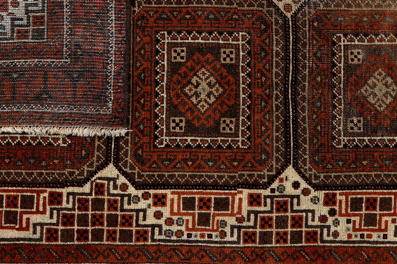 Heritage — Hand-knotted, 84x155 cm, Brown, 100% Virgin Wool | View 7