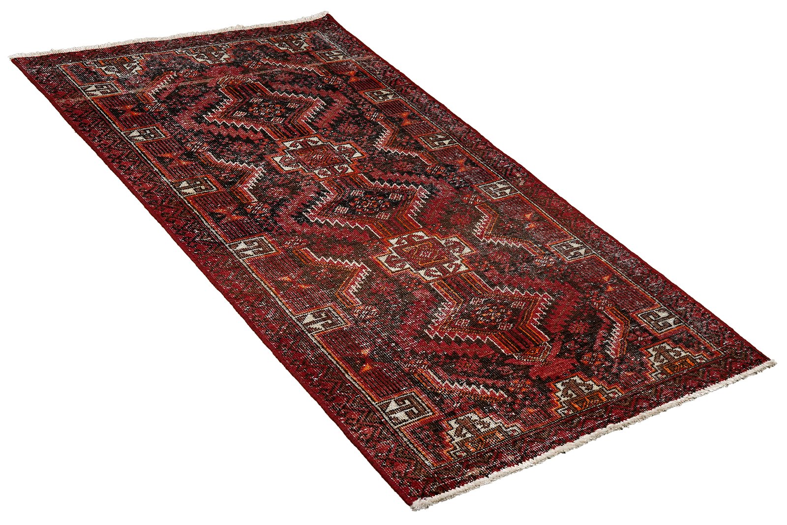 Heritage Jundel — Hand-knotted, 66x166 cm, Multicolor, 100% Virgin Wool | View 4
