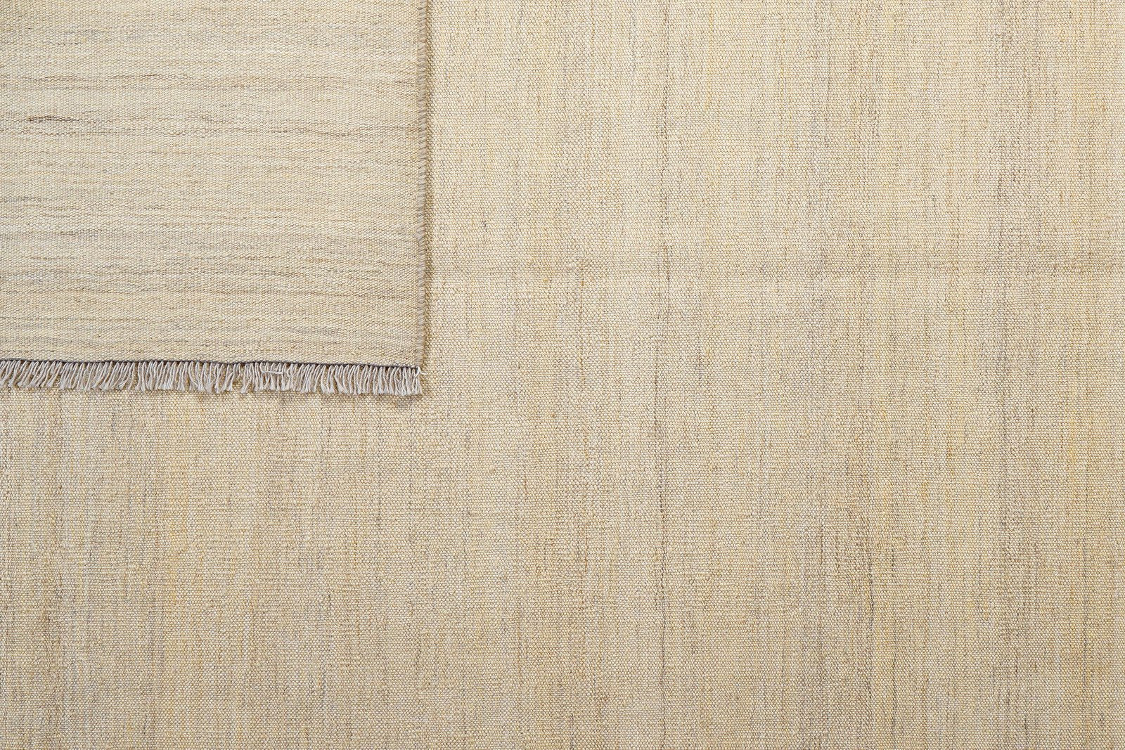 Kelim Gashgai — Handmade, 189x298 cm, Beige, 100% Virgin Wool | View 6